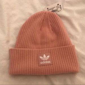 Blush Pink Adidas Beanie